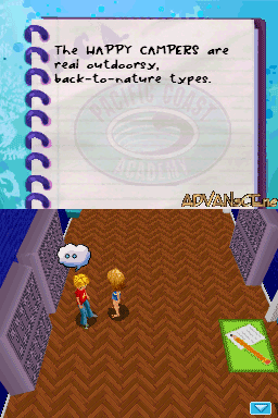 Zoey 101 Field Trip Fiasco screenshot 3 for Nintendo DS